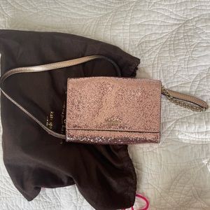 Kate Spade pink glitter